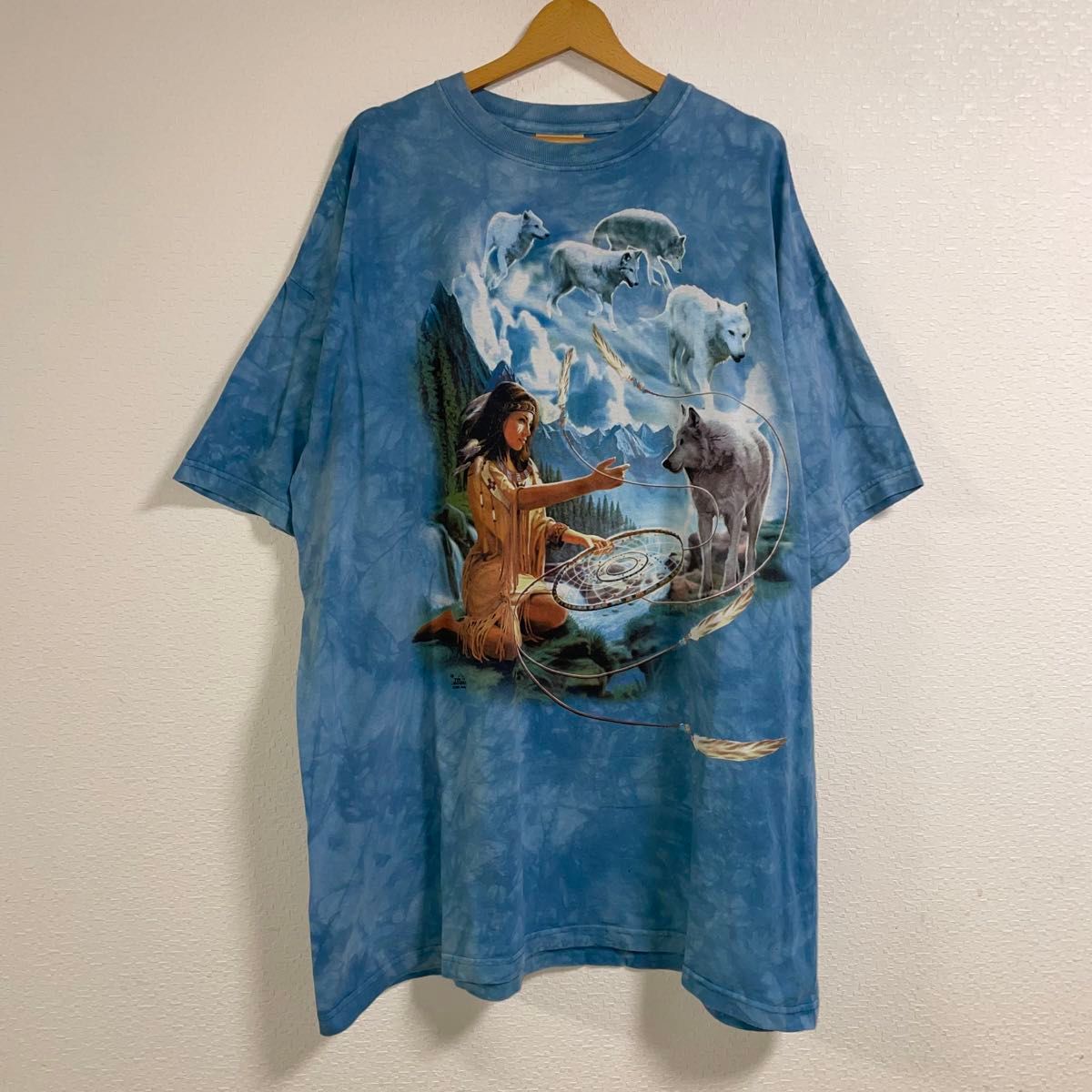 90s USA製 THE MOUNTAIN アニマルTシャツ タイダイTシャツ 90s USA製 THE MOUNTAIN アニマルTシャツ タイダイTシャツ