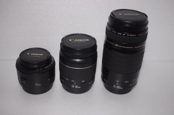 一眼レフカメラ　Canon EOS 7D MarkⅡ トリプルレンズセット　★☆870_画像8