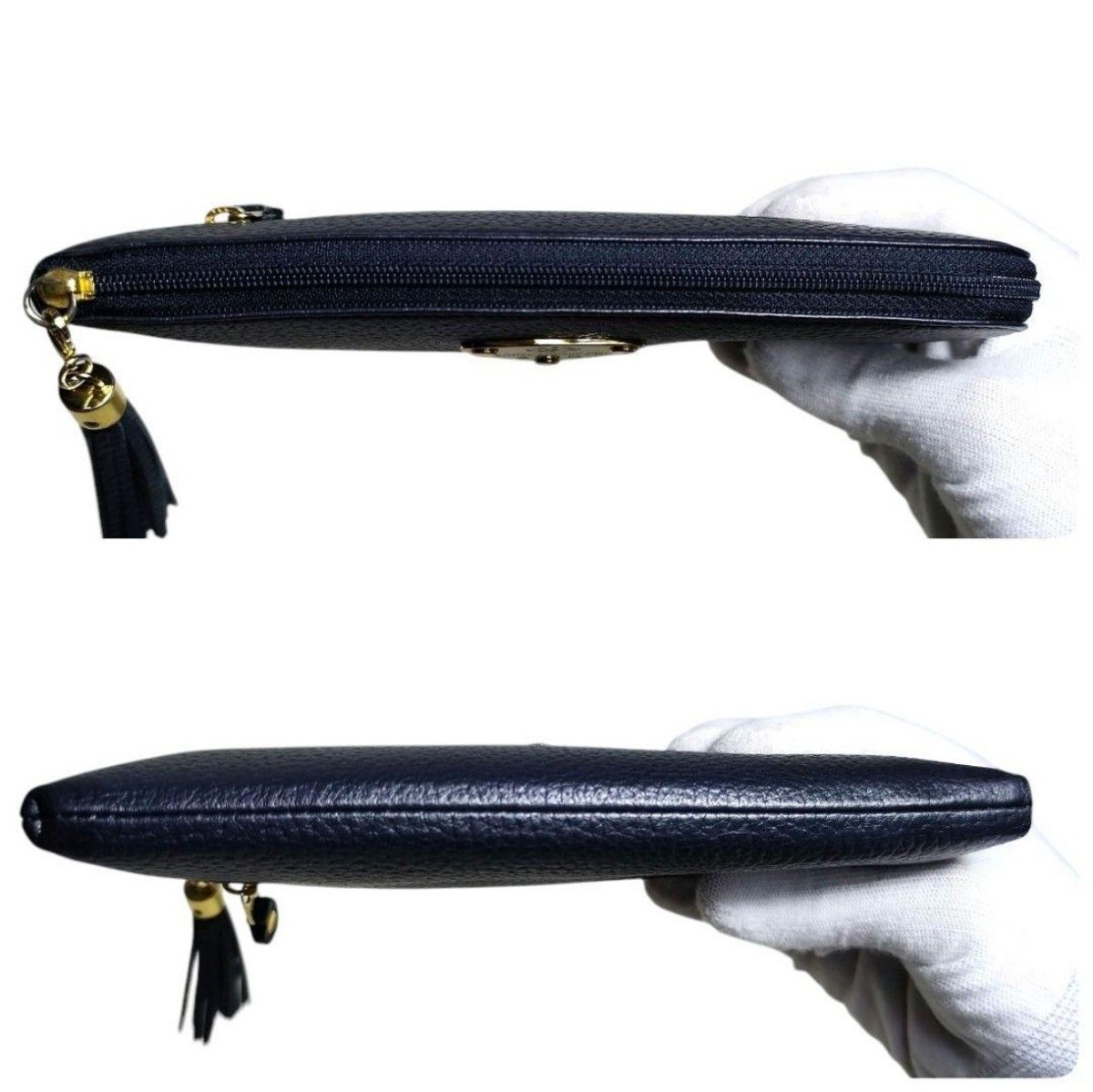 美品】アタオ ATAO 長財布 リモケリー L字ファスナー シボ革 美品】アタオ ATAO 長財布 リモケリー L字ファスナー シボ革