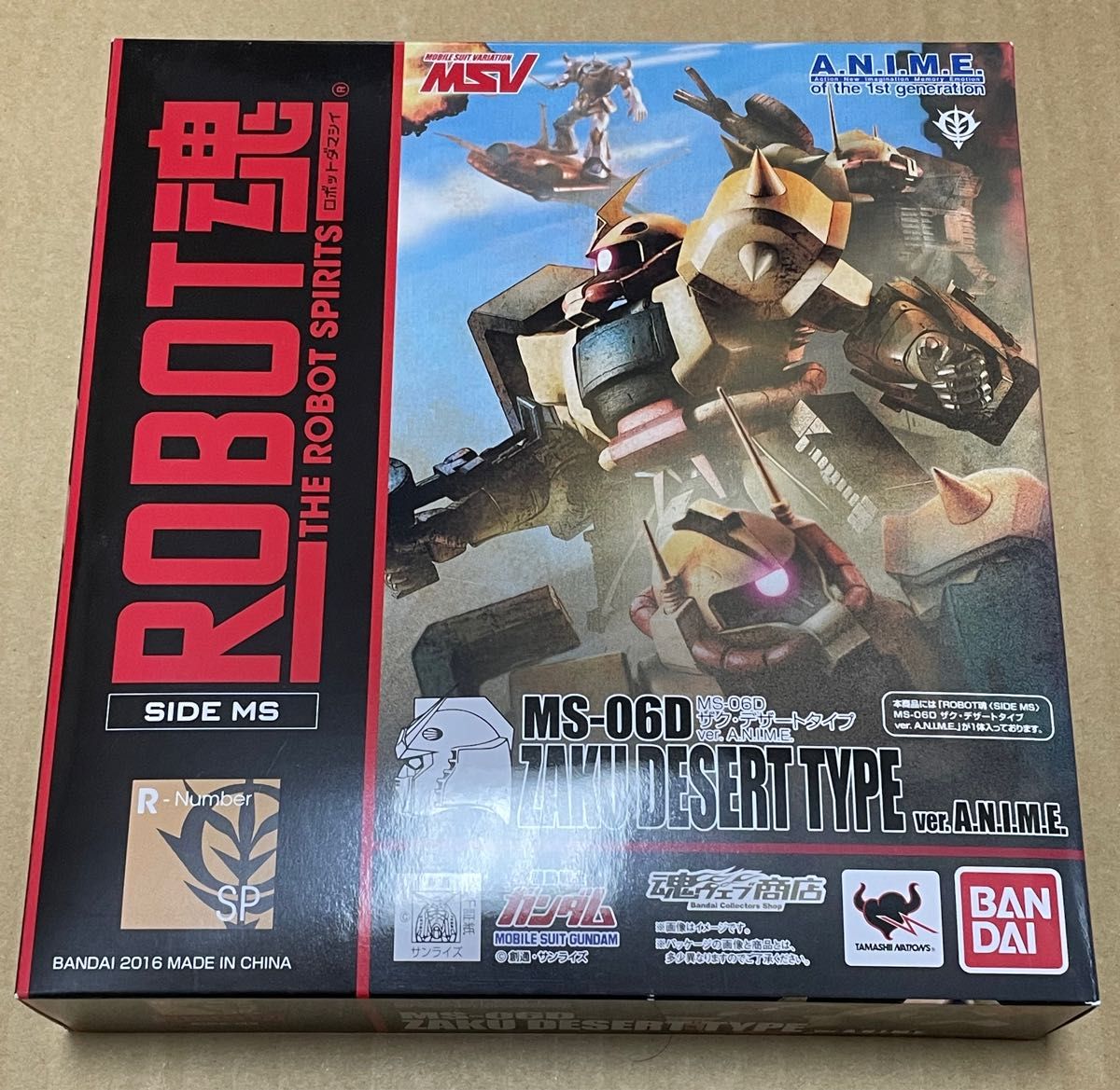 ROBOT魂 ver A N I M E ザク デザートタイプ 機動戦士ガンダム ROBOT魂 ver A N I M E ザク デザートタイプ 機動戦士ガンダム