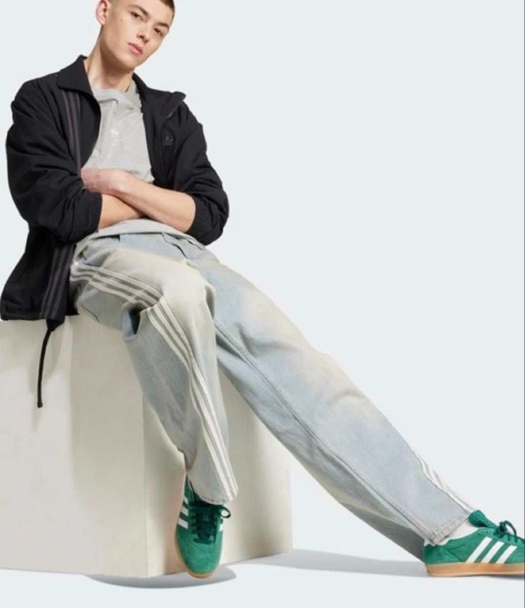 新品 adidas Adilenium シーズン3 ルーズフィット デニム パンツ 新品 adidas Adilenium シーズン3 ルーズフィット デニム パンツ