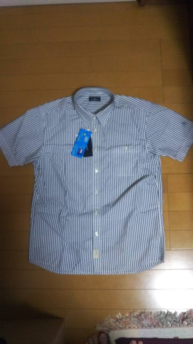  unused Munsingwear wear (Munsingwear) short sleeves shirt man size LL