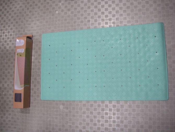 A2 nursing for turning-over prevention bathroom mat . peace factory YM001 rubber new goods mint green pair under slip prevention 