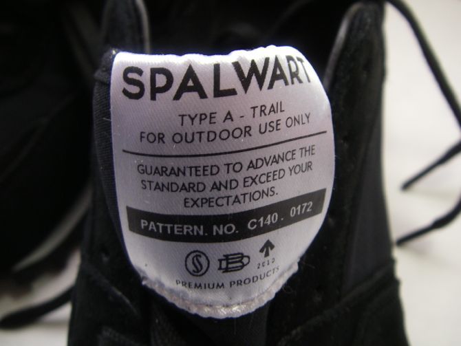 S173 Spalwart スパルウォート マラソントレイルロー ブラック レディース 38サイズ 新品未使用 正規店購入_画像6