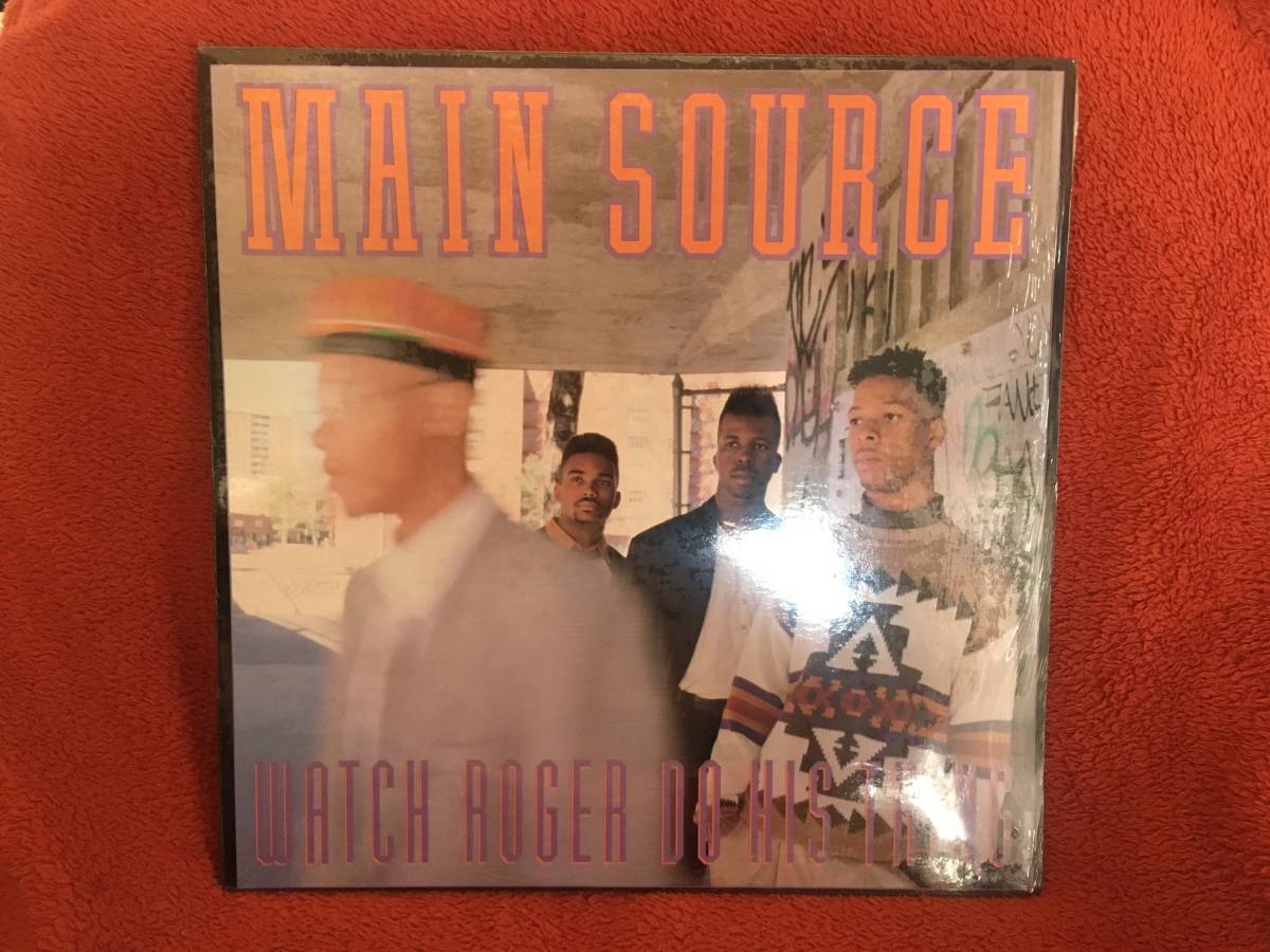 【12】 MAIN SOURCE - WATCH ROGER DO HIS THING THE LARGE PROFESSOR 未開封新品 Breaking Atoms