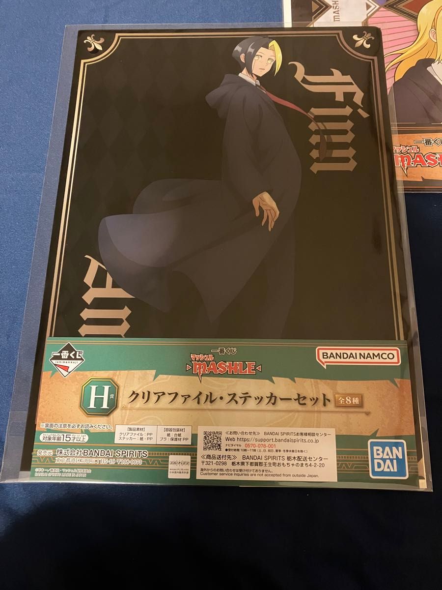 マッシュルくじ ドットクッション+タオル&クリアファイル+ でふ マッシュルくじ ドットクッション+タオル&クリアファイル+ でふ