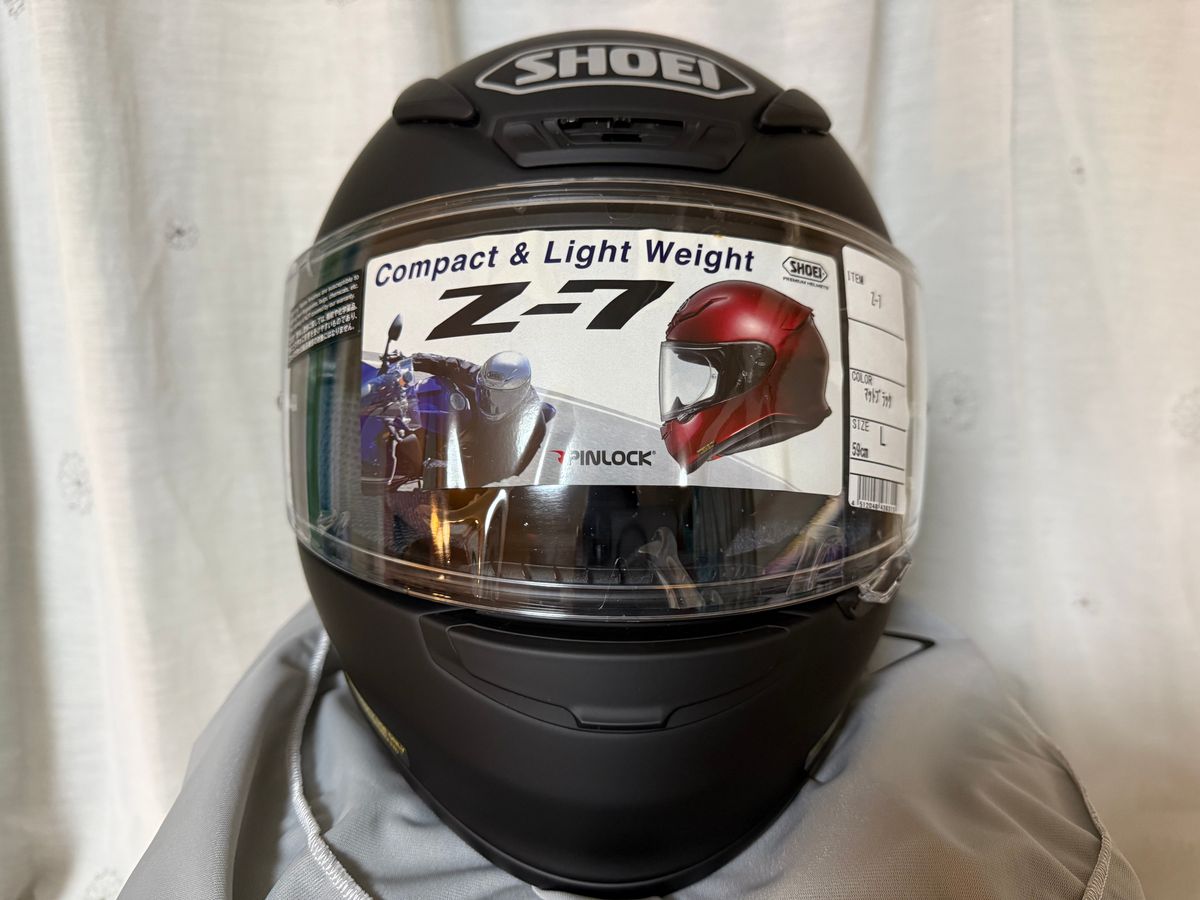 新品 未使用】ショウエイ SHOEI Z-7 ゼットセブン Lサイズ 新品 未使用】ショウエイ SHOEI Z-7 ゼットセブン Lサイズ
