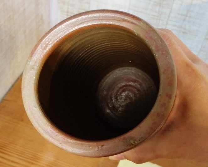 備前焼 南燦窯 花瓶 箱付き 花入 新品 未使用 花器 備前焼 花入 備前焼 南燦窯 花瓶 箱付き 花入 新品 未使用 花器 備前焼 花入