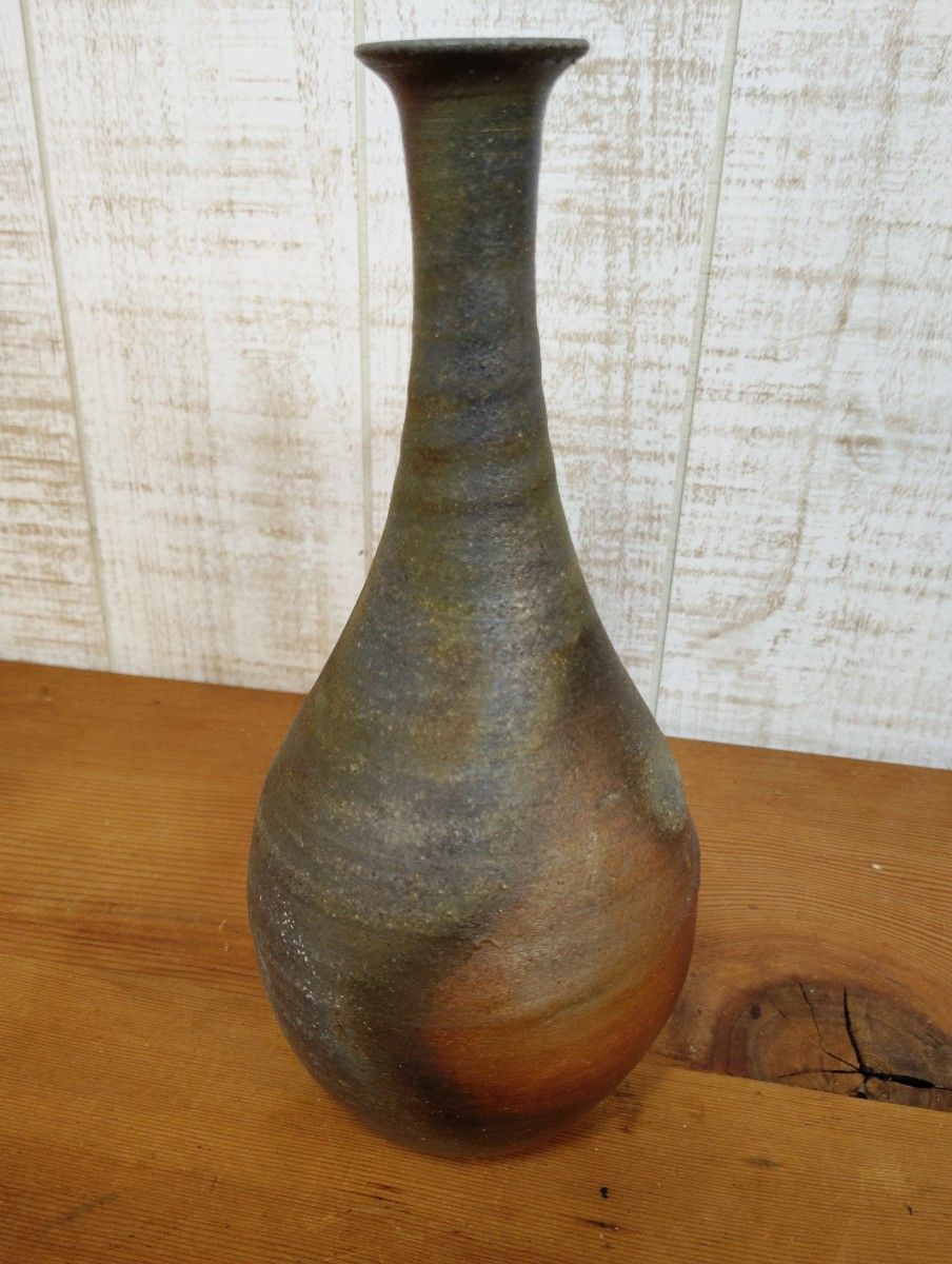 備前焼 聖観作 花瓶 新品 未使用 箱入 花入 花器 備前焼 花瓶 花 備前焼 聖観作 花瓶 新品 未使用 箱入 花入 花器 備前焼 花瓶 花