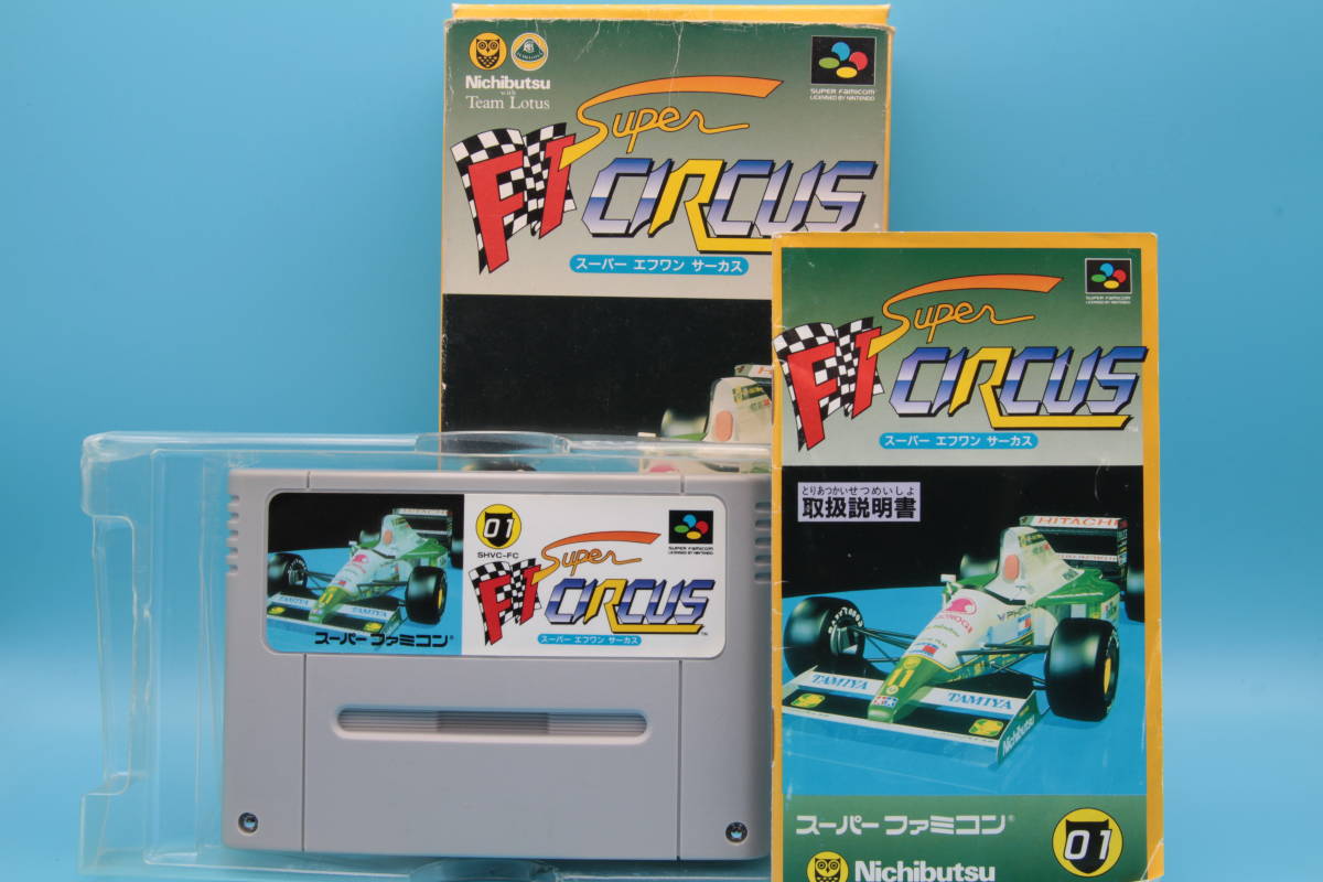 任天堂 ニンテンドー スーパーファミコン エフワンサーカス　F1サーカス 50(Race)Super F1 circus Super Famicom Nintendo SFC 430_画像3