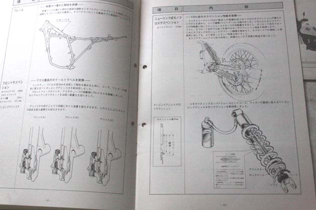 ヤマハDT50DT125XT125DT200美品サービスガイド DT250検スズキAG200ハスラー50DR250TS200RRH250TW200TY250カワサキKL250ホンダXL125XE75TLM_表紙、中身共使用感無し、新品の品です。