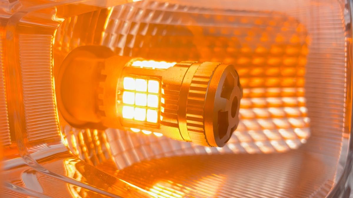 LEDウインカー s25 150° 180° LEDバルブ 12V S25 led 左右2個セット