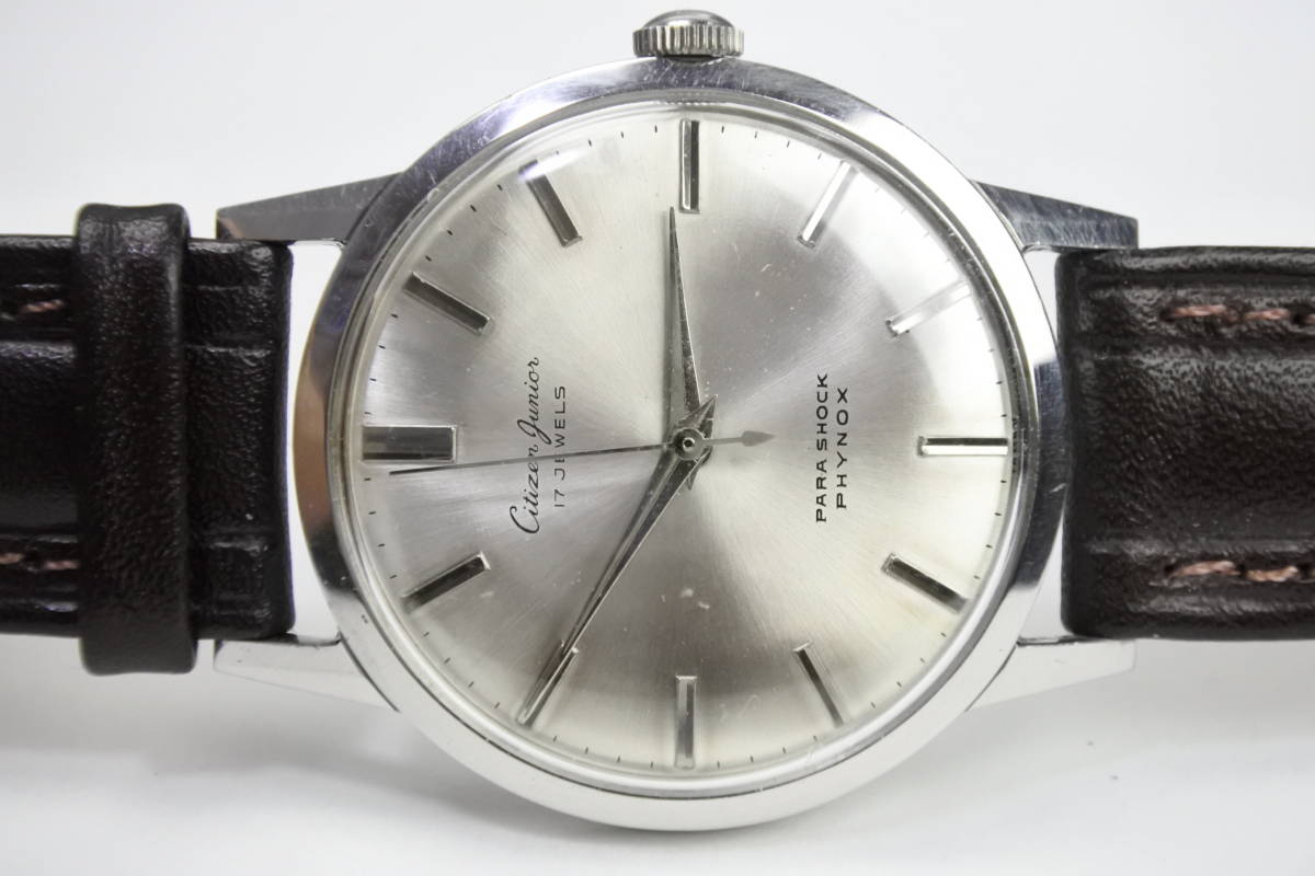 ☆☆☆アンティーク １９５０年代名機　シチズン　JUNIOR１７石　手巻紳士腕時計　極珍品