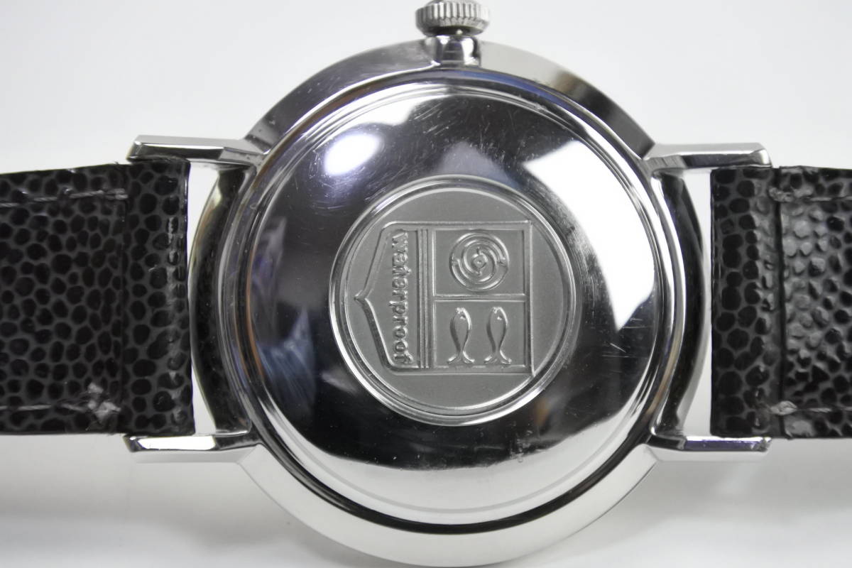 ☆☆☆　１９６０～７０年代スイス名機 Wyler Vetta Incaflex Mont Blanc 紳士自動巻き腕時計　 極稀少品_画像3