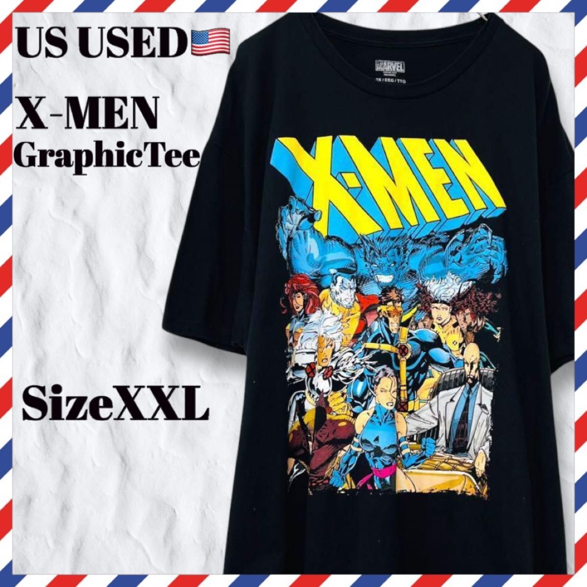 美品US古着 マーベル公式 X-MEN Tシャツ ビッグサイズ コピー 美品US古着 マーベル公式 X-MEN Tシャツ ビッグサイズ コピー