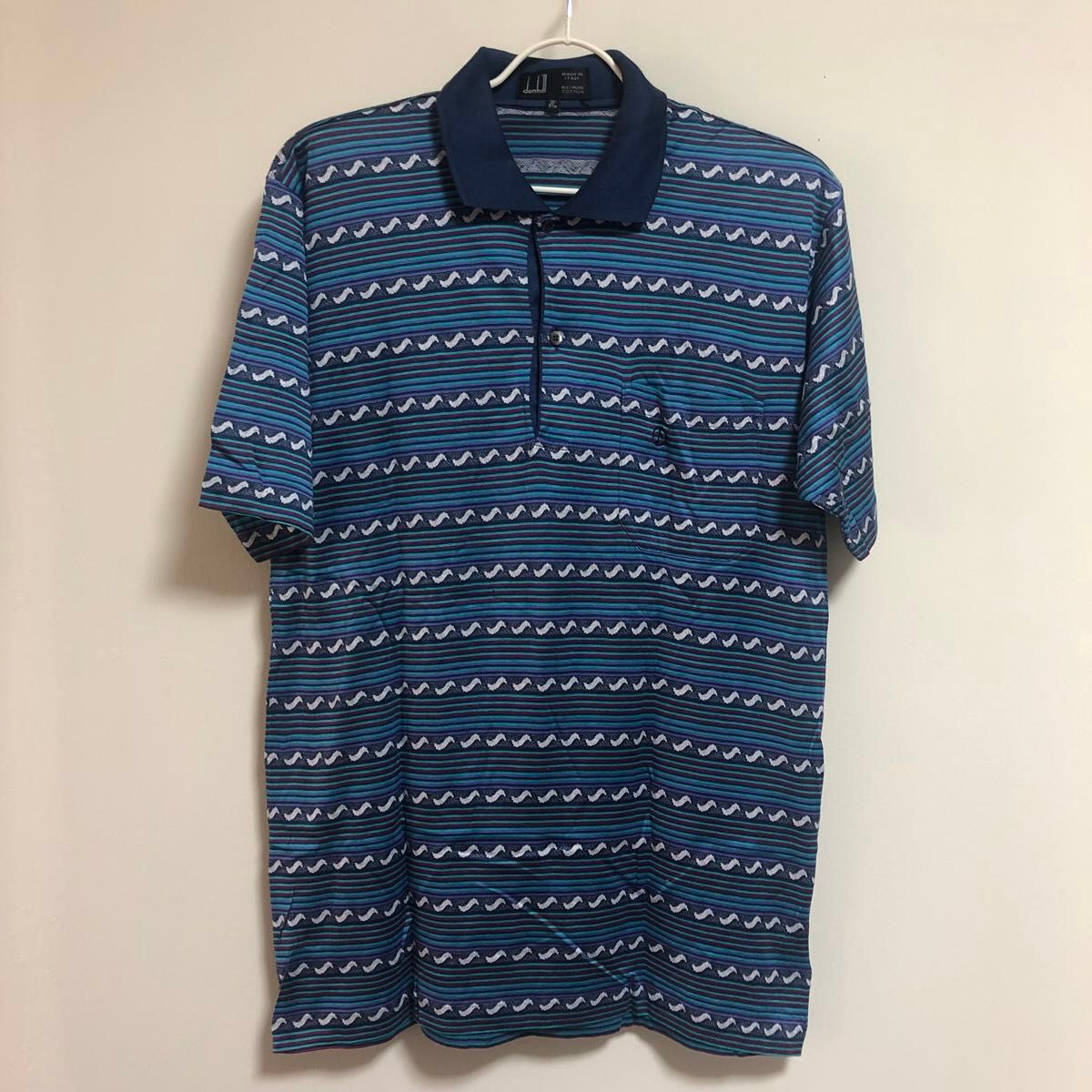 dunhill ダンヒル ポロシャツ メンズ Lサイズ 総柄|Yahoo dunhill ダンヒル ポロシャツ メンズ Lサイズ 総柄|Yahoo