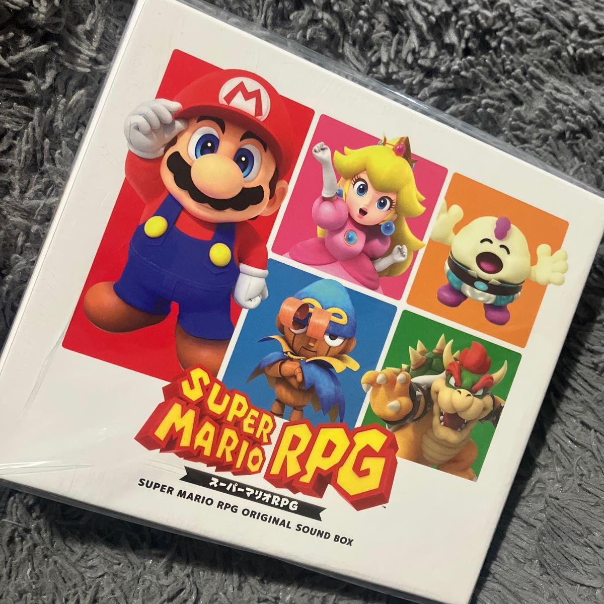 新品未開封 スーパーマリオRPG Original Sound Box マルチクロス 新品未開封 スーパーマリオRPG Original Sound Box マルチクロス