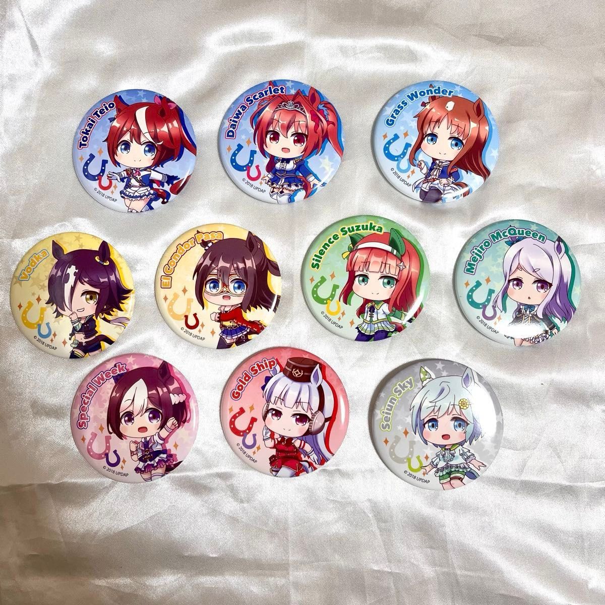ウマ娘 プリティーダービー トレーディング缶バッチ ウマ娘 プリティーダービー トレーディング缶バッチ