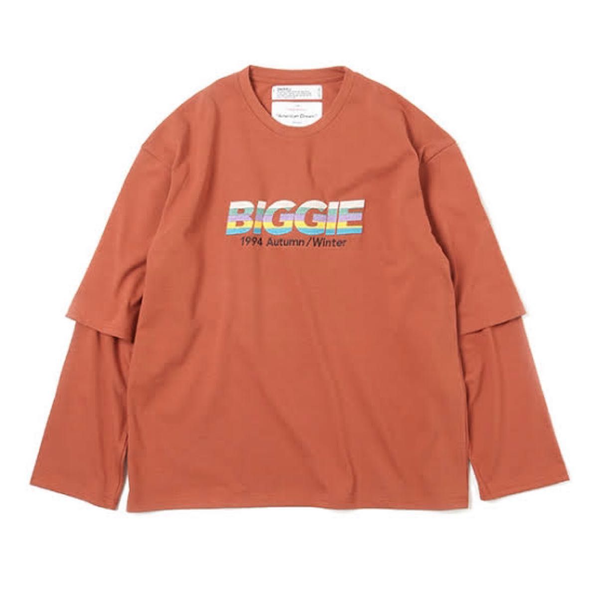 DAIRIKU 19AW BIGGIE T レイヤード ロンT|Yahoo!フリマ(旧 DAIRIKU 19AW BIGGIE T レイヤード ロンT|Yahoo!フリマ(旧