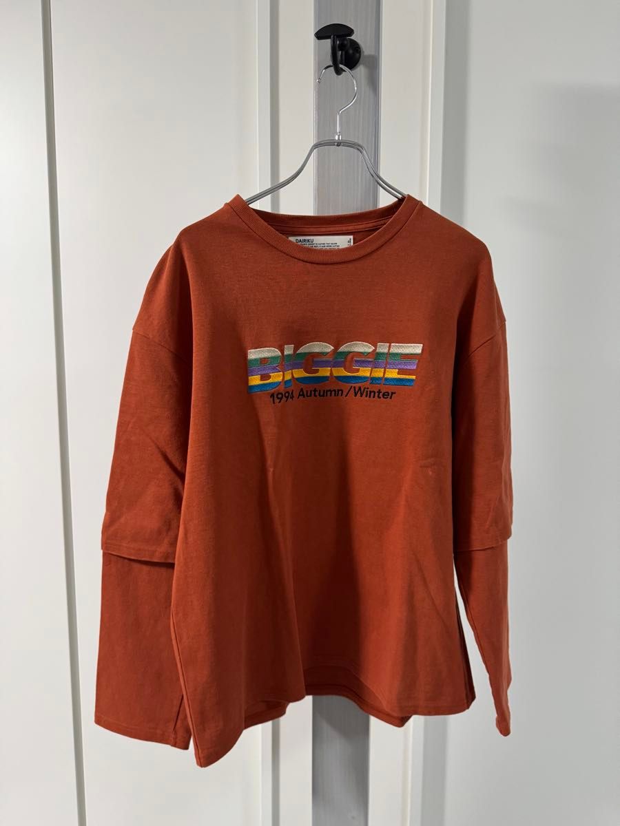 DAIRIKU 19AW BIGGIE T レイヤード ロンT|Yahoo!フリマ(旧 DAIRIKU 19AW BIGGIE T レイヤード ロンT|Yahoo!フリマ(旧