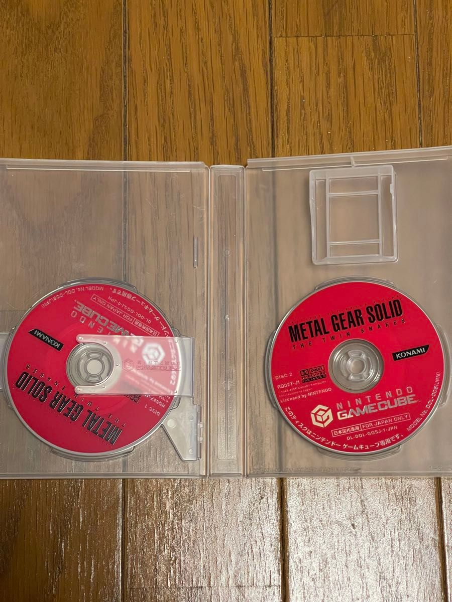 NINTENDO GAMECUBE メタルギア ソリッド ザ・ツインスネークス NINTENDO GAMECUBE メタルギア ソリッド ザ・ツインスネークス