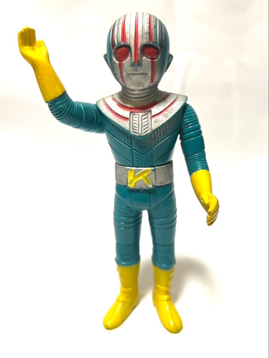 美品】ポピー ロボット刑事k ソフビ( マルサン 石森プロ 美品】ポピー ロボット刑事k ソフビ( マルサン 石森プロ
