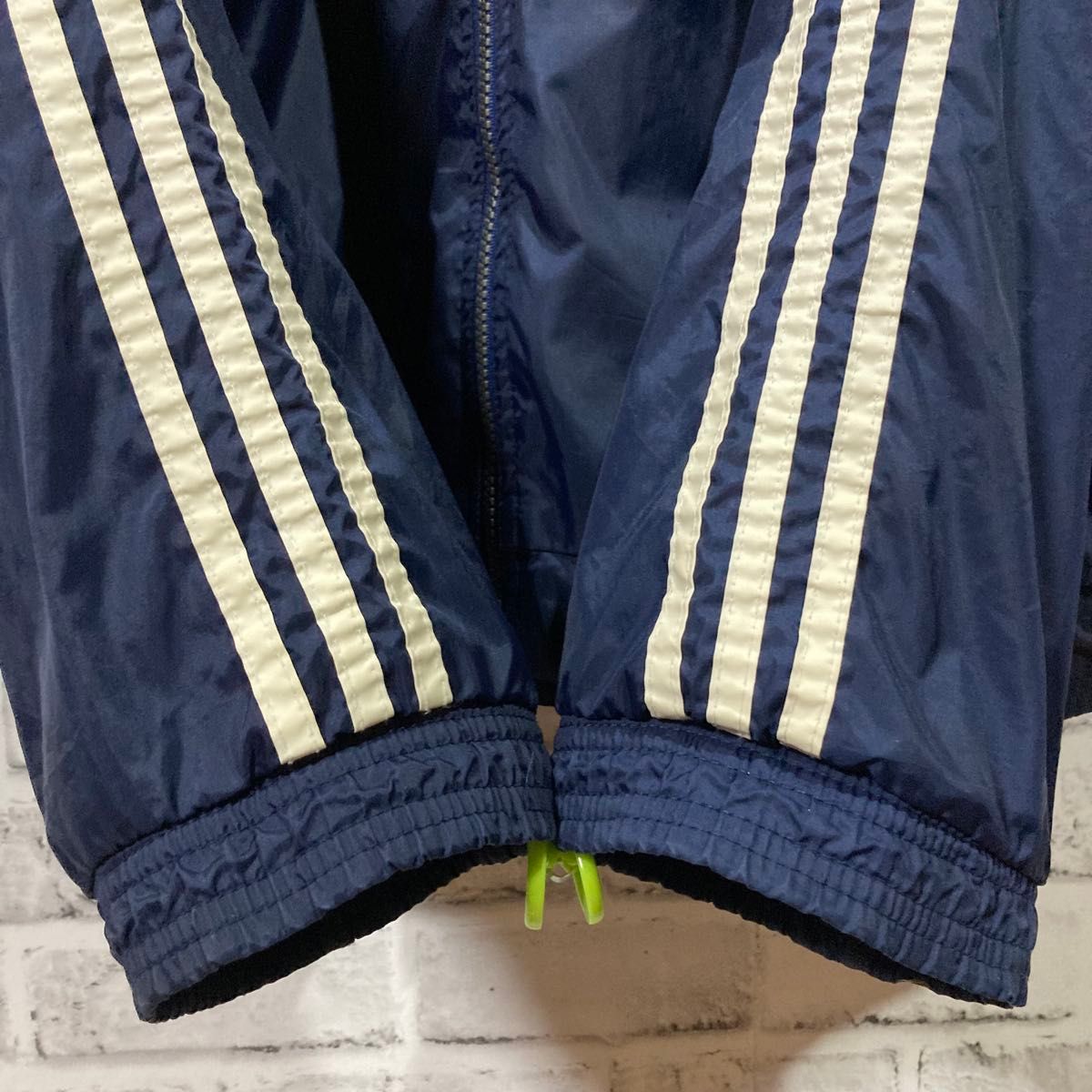 1369 adidas アディダス ナイロンジャケット 90s ネイビー 2XL 1369 adidas アディダス ナイロンジャケット 90s ネイビー 2XL
