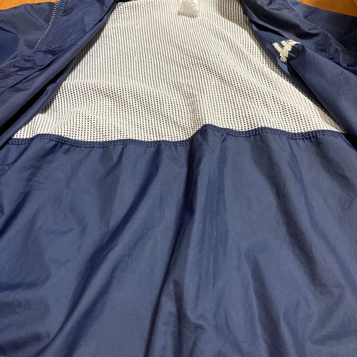 1369 adidas アディダス ナイロンジャケット 90s ネイビー 2XL 1369 adidas アディダス ナイロンジャケット 90s ネイビー 2XL
