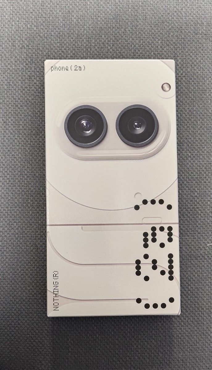 新品 未開封 nothing phone 2a 128GB ミルク 国内版 SIMフリー 新品 未開封 nothing phone 2a 128GB ミルク 国内版 SIMフリー