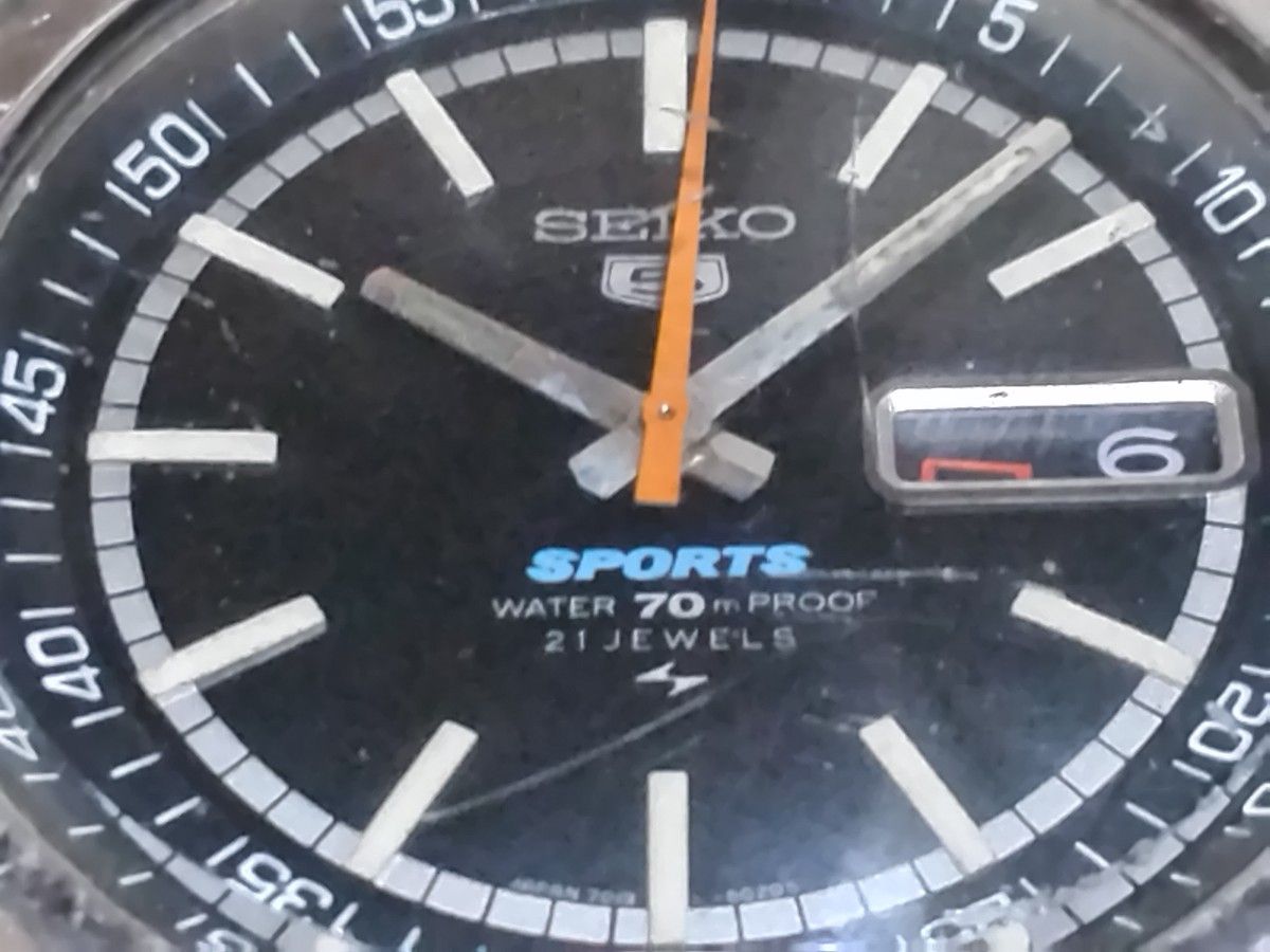 セイコー 5スポーツ(7019-6010) 要メンテナンス SEIKO 5 SPORTS セイコー 5スポーツ(7019-6010) 要メンテナンス SEIKO 5 SPORTS