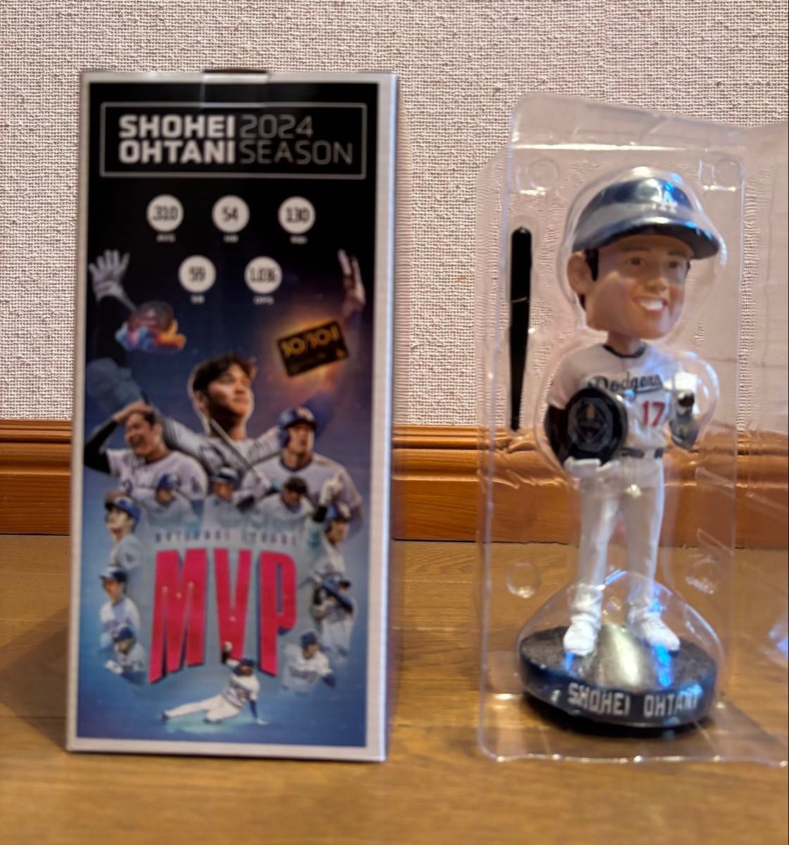 即日発送】4/2 球場限定配布 大谷翔平2024年MVPボブルヘッド 即日発送】4/2 球場限定配布 大谷翔平2024年MVPボブルヘッド