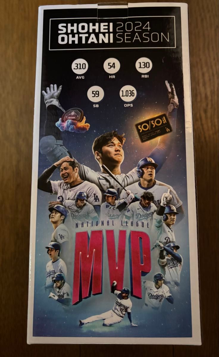 即日発送】4/2 球場限定配布 大谷翔平2024年MVPボブルヘッド 即日発送】4/2 球場限定配布 大谷翔平2024年MVPボブルヘッド