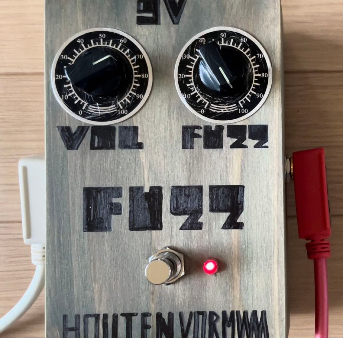ビンテージ風PNPゲルマニウムレリックファズ HOUTEN.VORM