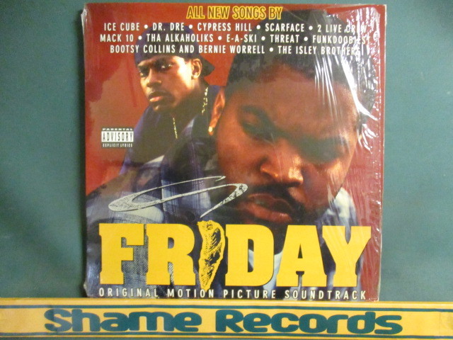 OST ： Friday 2LP // Ice Cube / Dr. Dre / The Isley Brothers / Bootsy Collins / Roger / Rose Royce / 落札5点で送料無料_画像1