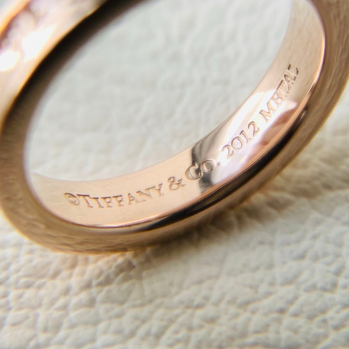 ティファニー ルべドメタル リング 指輪 ピンクゴールド Tiffany ティファニー ルべドメタル リング 指輪 ピンクゴールド Tiffany