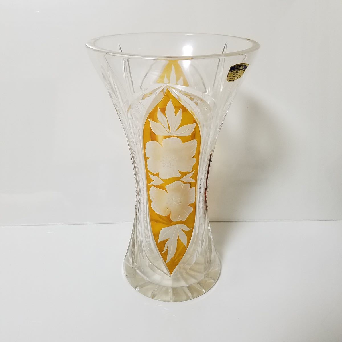 POLONIA　ポロニア　クリスタル花瓶