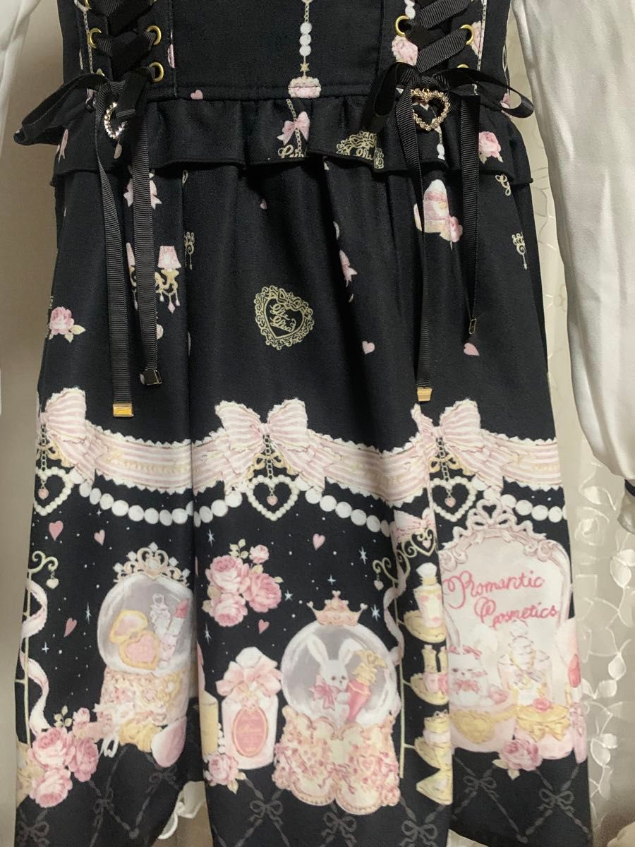 美品】LIZLISA Romantic Cosmetics柄ワンピース|Yahoo!フリマ 美品】LIZLISA Romantic Cosmetics柄ワンピース|Yahoo!フリマ