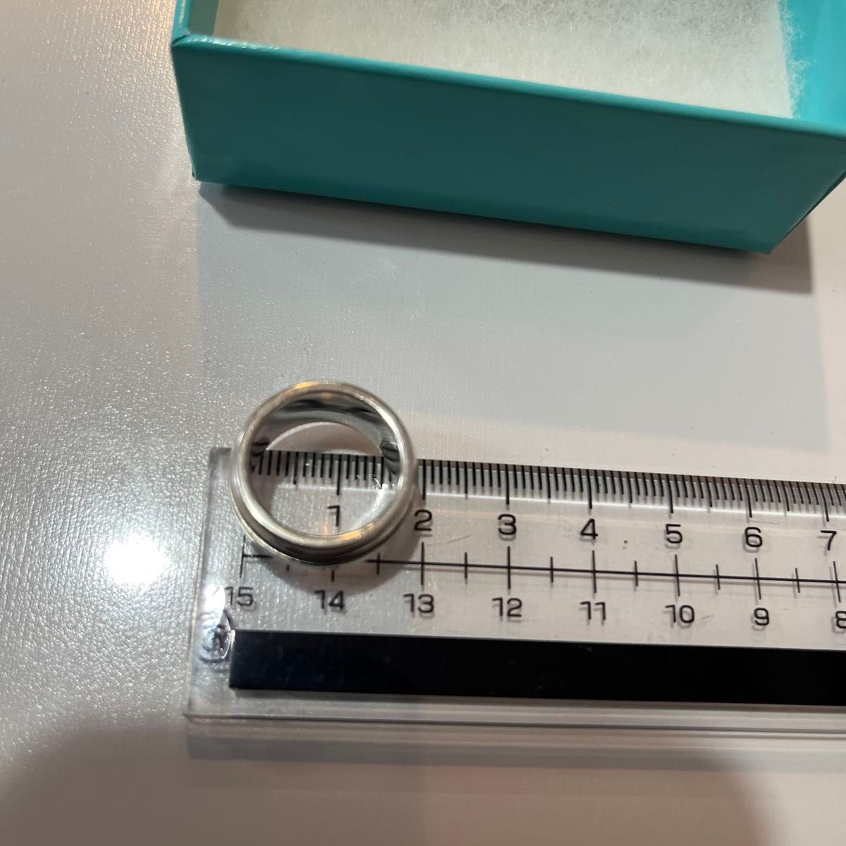 Tiffany & Co シルバーリング グローブドリング箱付き 指輪 Tiffany & Co シルバーリング グローブドリング箱付き 指輪