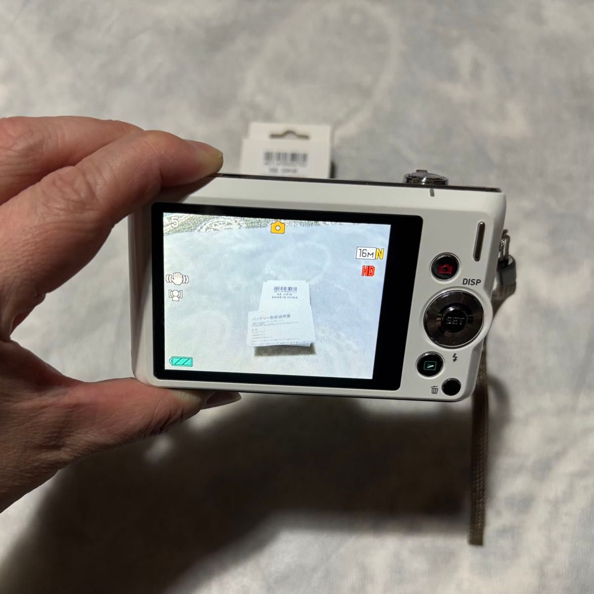 簡易動作確認済】CASIO EXILIM EX-ZS190 ホワイト コンデジ 簡易動作確認済】CASIO EXILIM EX-ZS190 ホワイト コンデジ