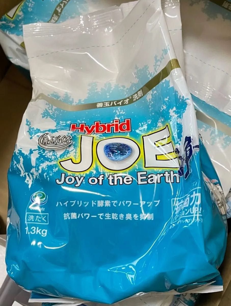 未使用 善玉バイオ洗剤 JOE ハイブリッド浄 粉末洗剤 洗濯洗剤 1 未使用 善玉バイオ洗剤 JOE ハイブリッド浄 粉末洗剤 洗濯洗剤 1