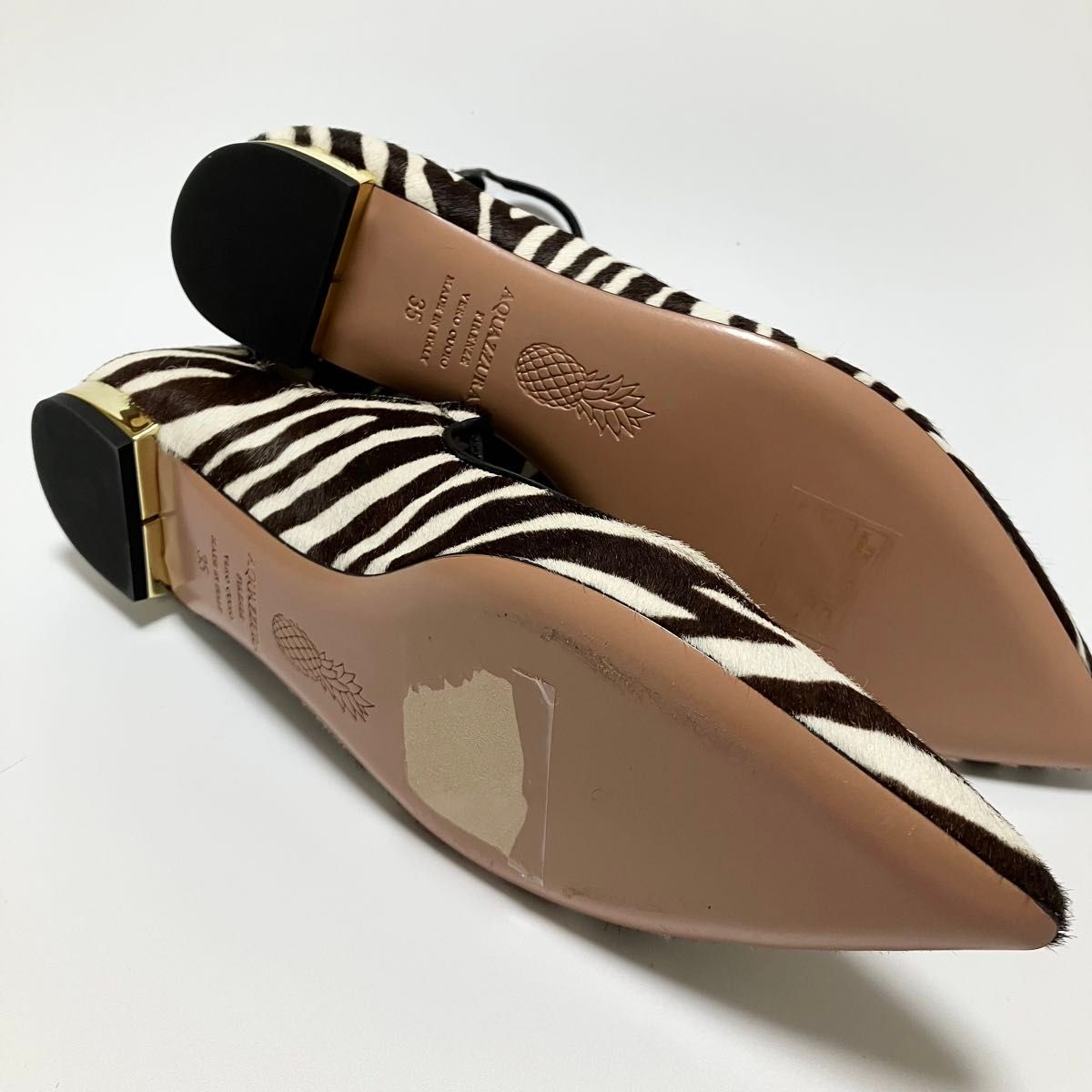 Y940 未使用 定価10万 アクアズーラ AQUAZZURA レースアップ Y940 未使用 定価10万 アクアズーラ AQUAZZURA レースアップ