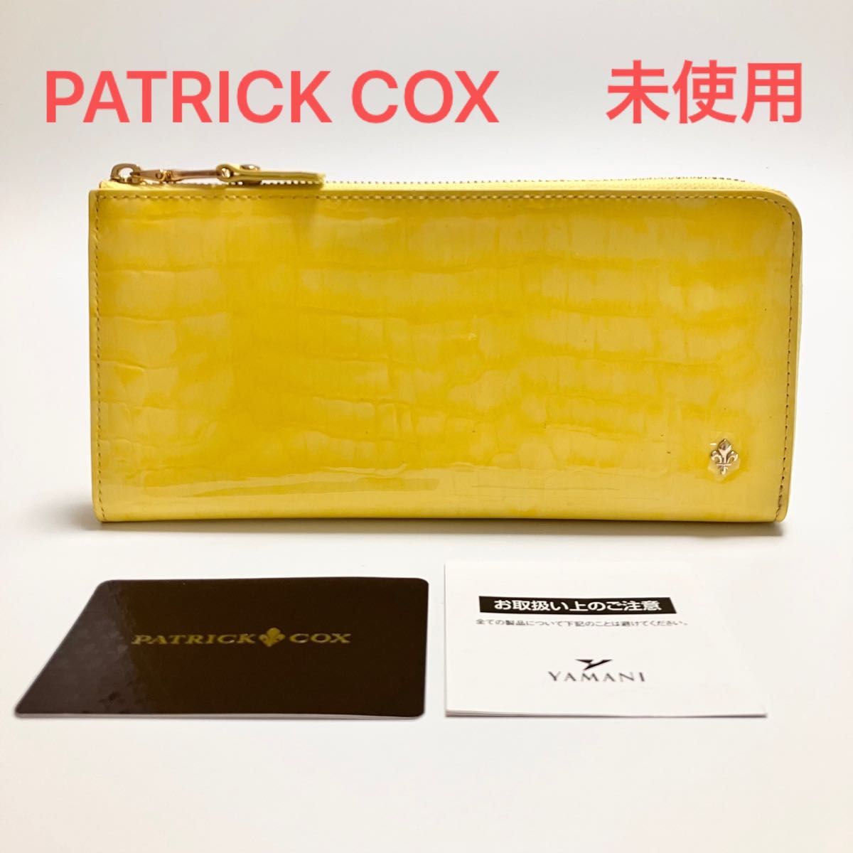 T927 未使用 パトリック PATRICKCOX 長財布 財布 薄型 本革 牛革 T927 未使用 パトリック PATRICKCOX 長財布 財布 薄型 本革 牛革