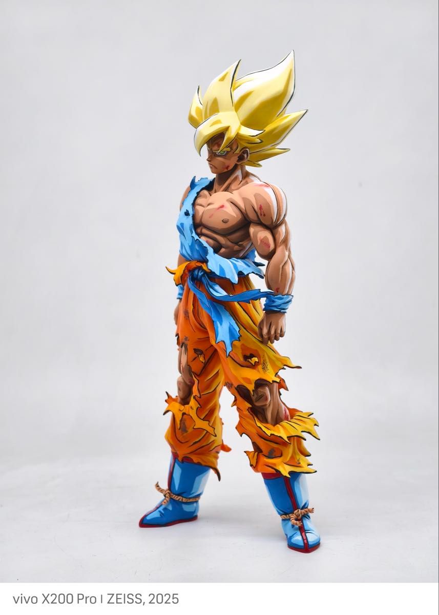 smsd 孫悟空 リペイント 超サイヤ人 フィギュア ドラゴンボールフィギュア 伝説の超サイヤ人 孫悟空