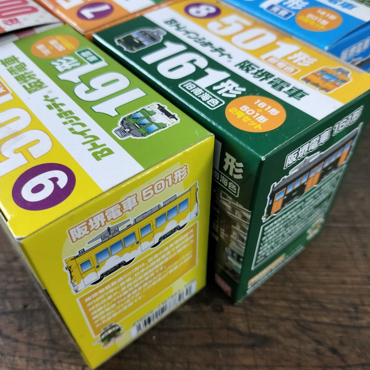 Bトレインショーティー『阪堺電車 501形 161形』他 まとめて7箱 Bトレインショーティー『阪堺電車 501形 161形』他 まとめて7箱