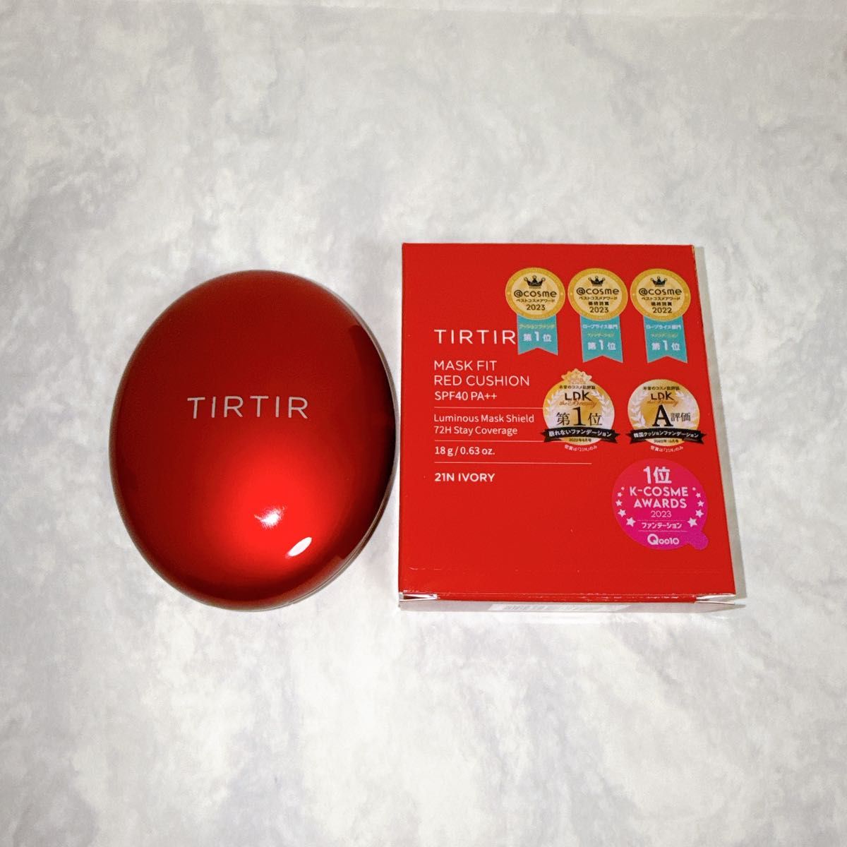 TIRTIR ティルティル マスクフィットレッドクッション 21N IVORY TIRTIR ティルティル マスクフィットレッドクッション 21N IVORY