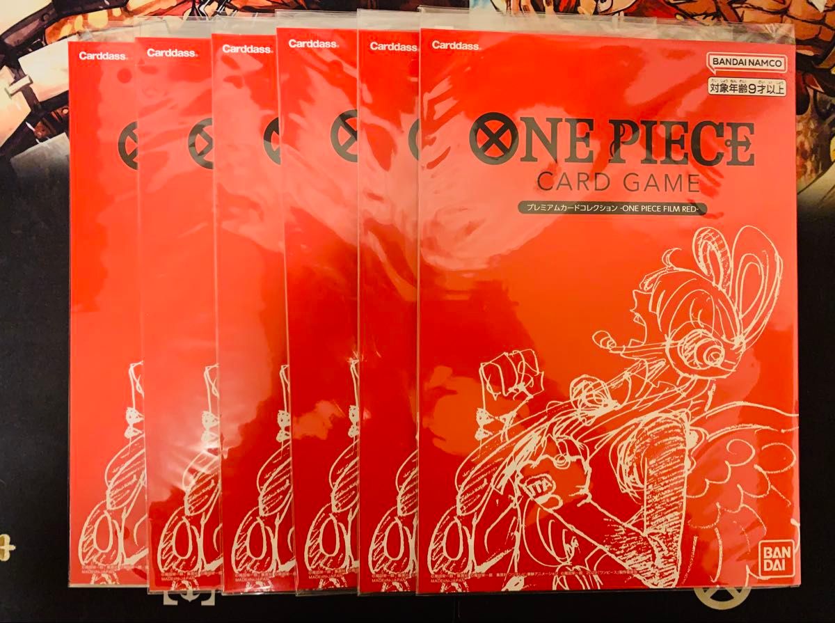 ワンピースカード】プレミアムカードコレクション film red 新品 ワンピースカード】プレミアムカードコレクション film red 新品