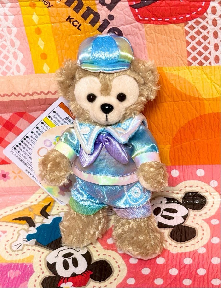 20周年カラフルハピネス ダッフィーぬいぐるみバッジ チャーム2 20周年カラフルハピネス ダッフィーぬいぐるみバッジ チャーム2