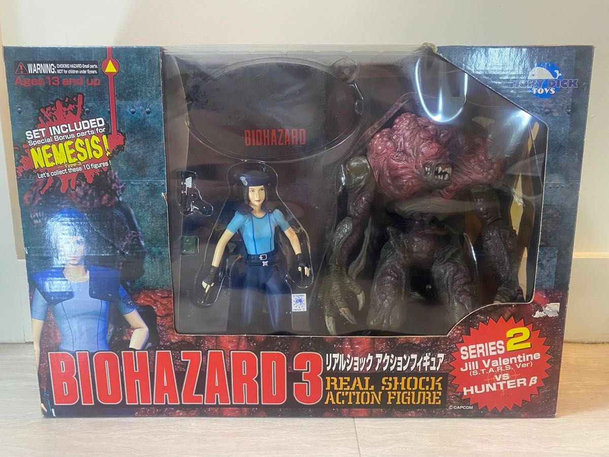 バイオハザード3 リアルショックアクションフィギュアン バイオハザード3 リアルショックアクションフィギュアン