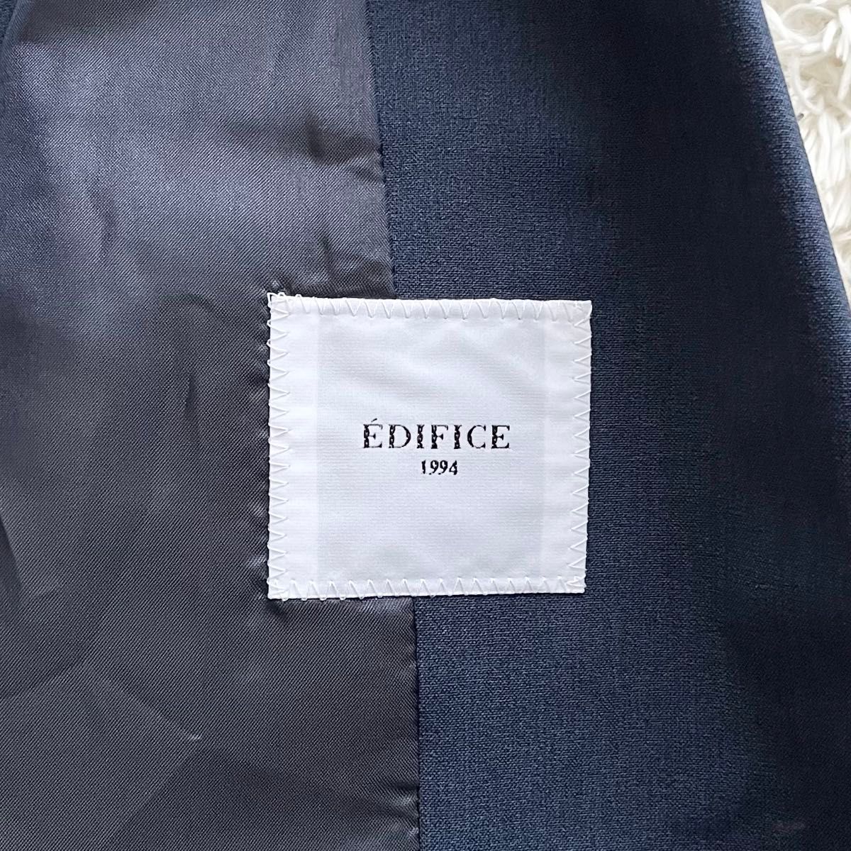 未使用】 EDIFICE エディフィス スーツ セットアップ ストレッチ 未使用】 EDIFICE エディフィス スーツ セットアップ ストレッチ