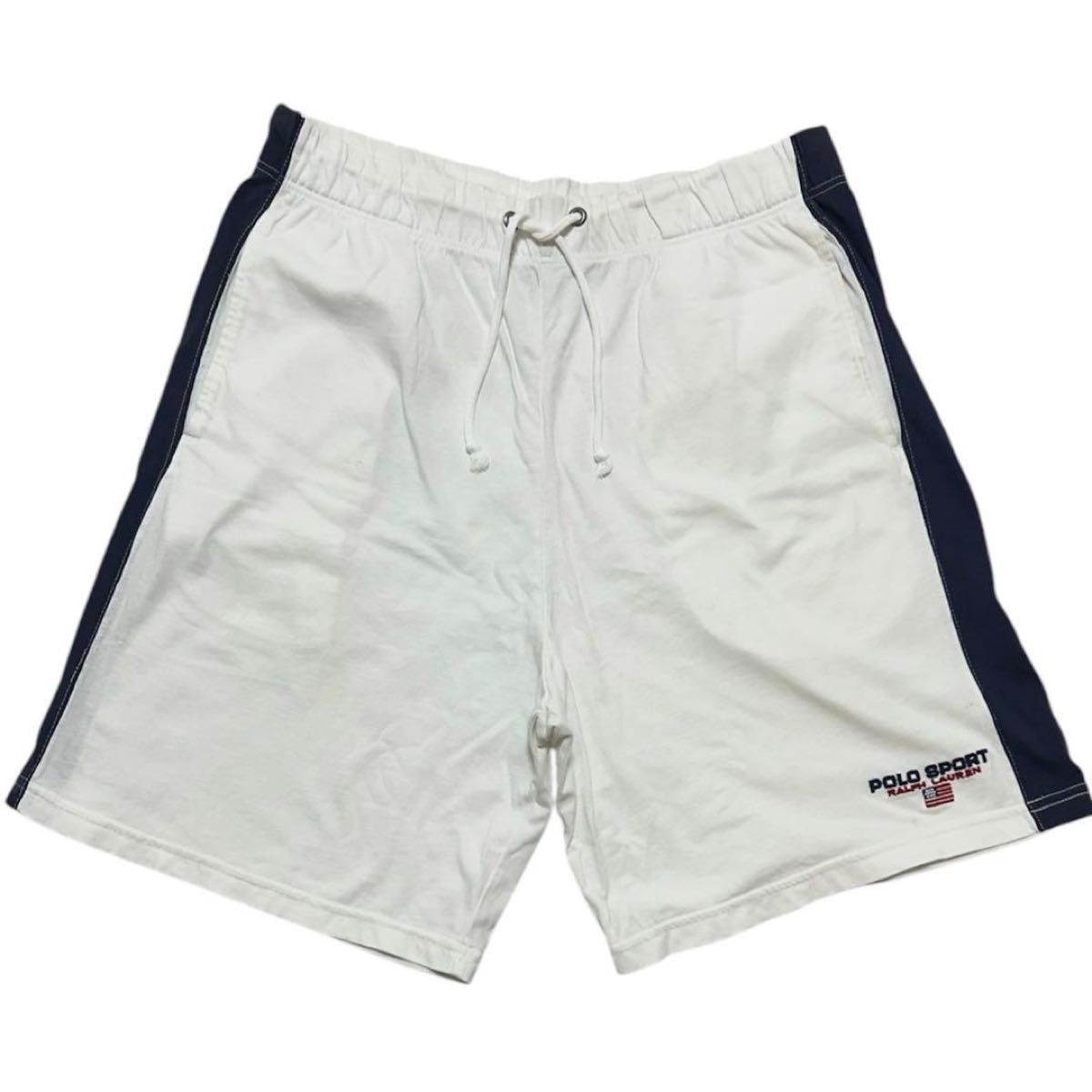 希少 90s vintage POLO SPORTサイドライン ショートパンツ 希少 90s vintage POLO SPORTサイドライン ショートパンツ